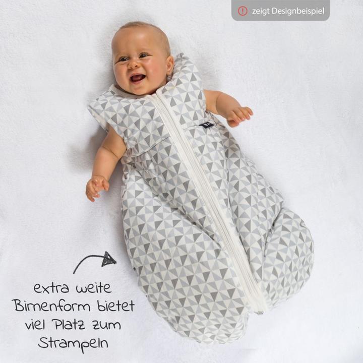 Actual product image Alvi Baby all year sleeping bag Mäxchen-Thermo Faces 110 cm (110 cm, All-season)