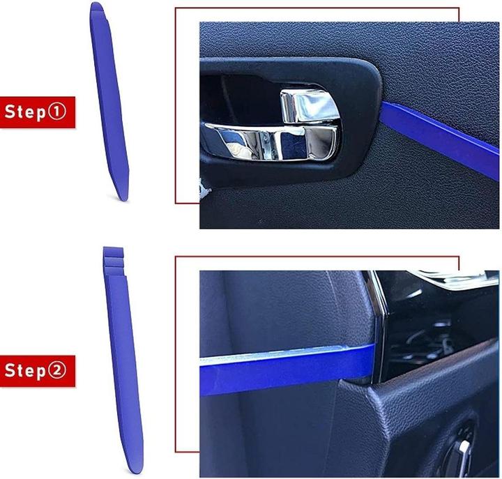 Actual product image König Design 5 Series vehicle interior panelling removal assembly wedges trim strip wedge clip remover