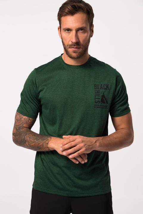 Actual product image Jay-Pi T-shirt, outdoor, short sleeve, chest print, QuickDry (XXL)