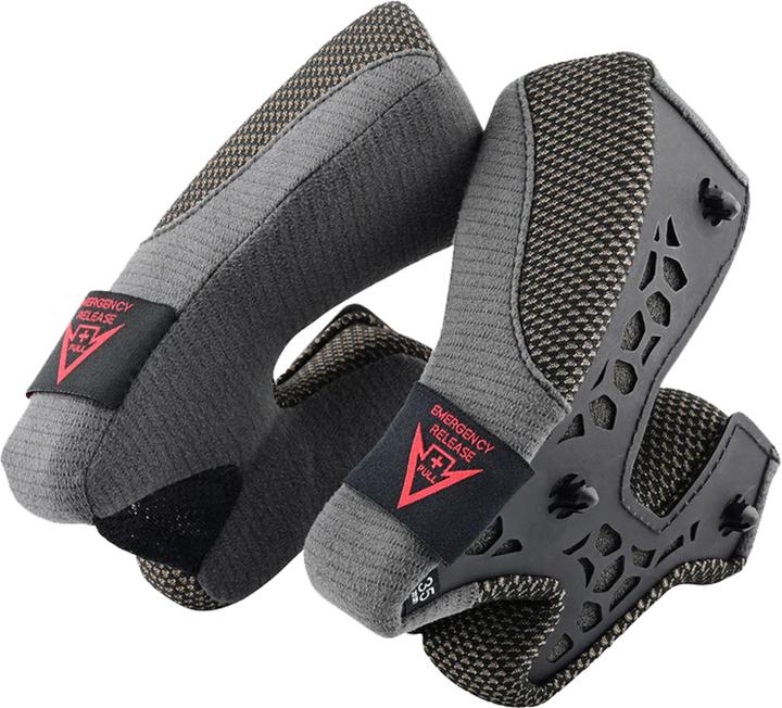 Troy Lee Designs SE5 Carbon Cheekpads Wangenpolster, black, XXL (25mm)