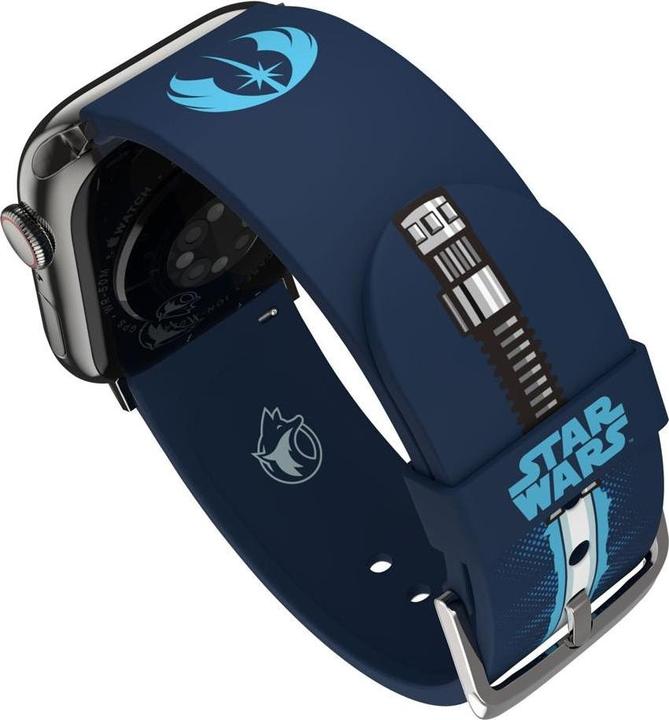 Immagine prodotto Moby Fox Bracciale Smartwatch Star Wars Darth Vader Lightsaber 22 mm (22 mm, Acciaio inossidabile, Silicone)