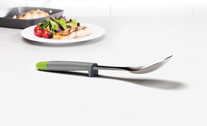 Produktbild Joseph Joseph Elevate Steel Kochlöffel, grau/grün, 31.5cm