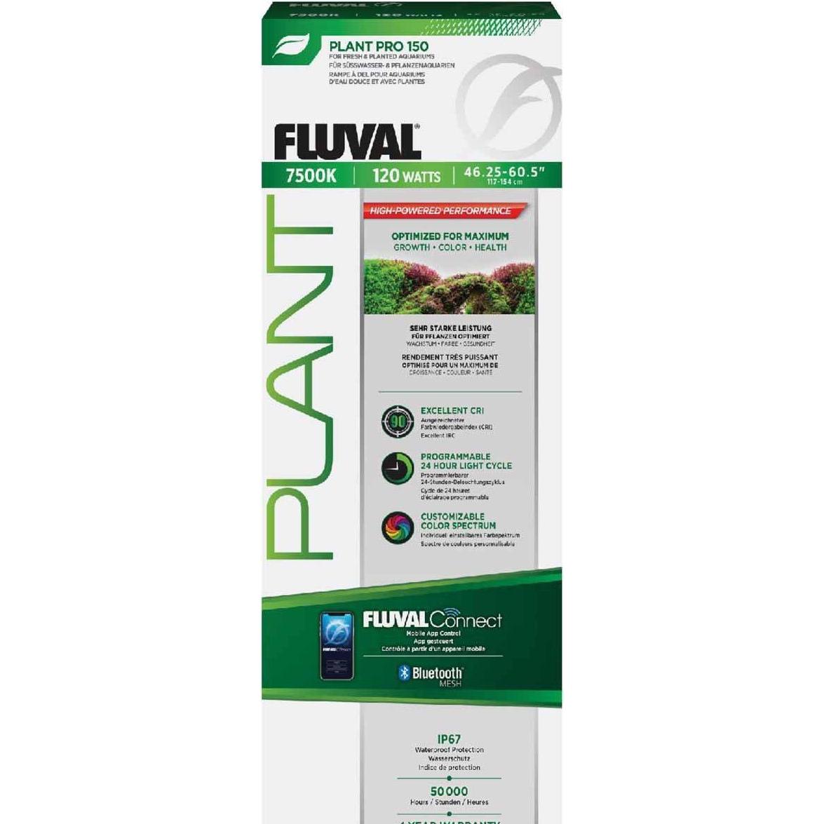 Comparer les prix de LPR Fluval - Plant Pro LED 4.0 - 120W - 117.5-153.7 cm (LED, 120 W), Éclairage pour aquarium
