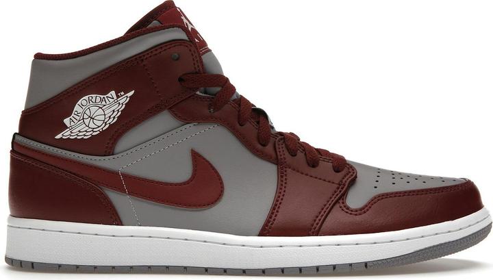 Produktbild Jordan 1 Mid Cherrywood Red (47.5)