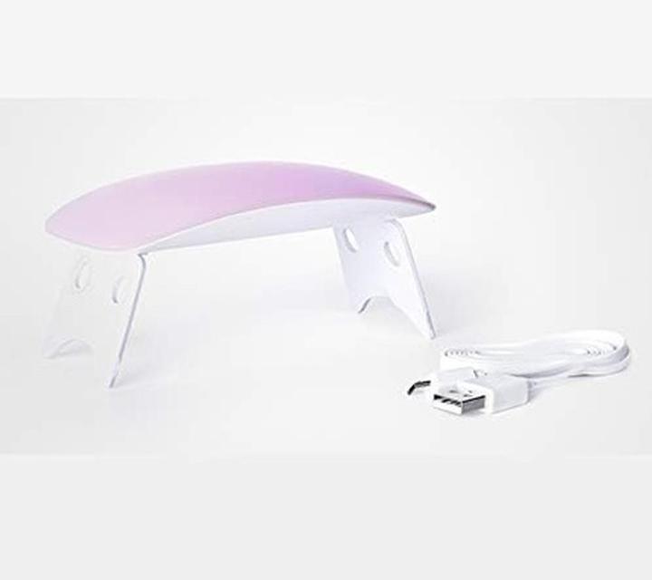 Actual product image Perfect Beauty Mini UV LED Lamp Star Dust Pink Pocket