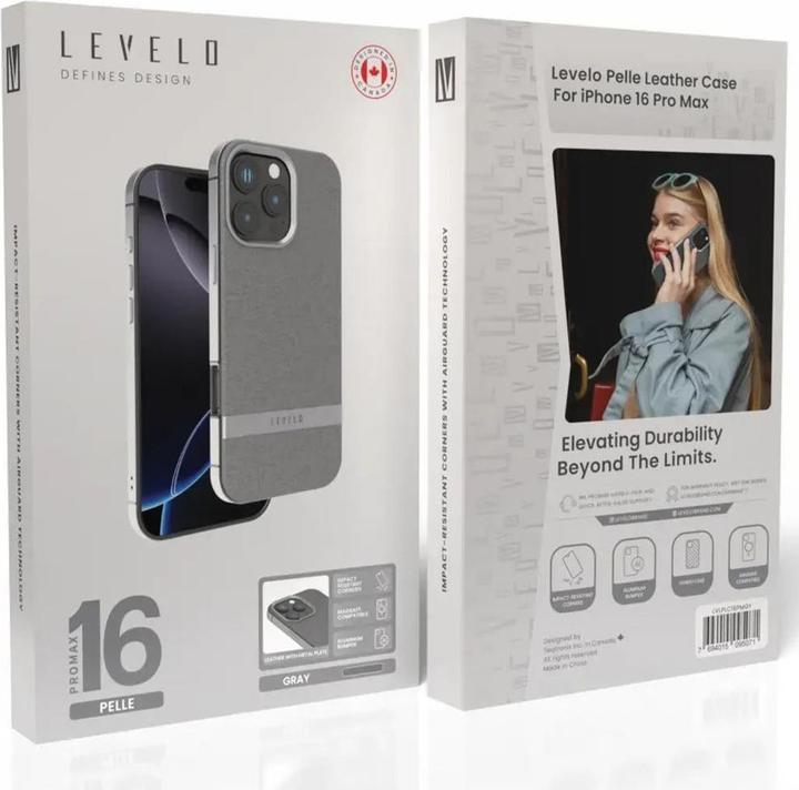 Produktbild Levelo Pelle Leather Case (Apple iPhone 16 Pro Max)