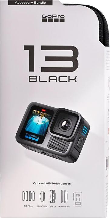 Actual product image GoPro HERO13 Black Accessory Hard Bundle (inkl. 64 GB MicroSDXC-Karte) (60p, Bluetooth, Wi-Fi)