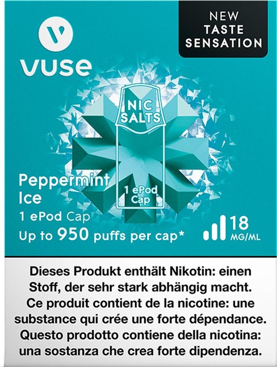 Actual product image Vuse Mint Ice (menthol)