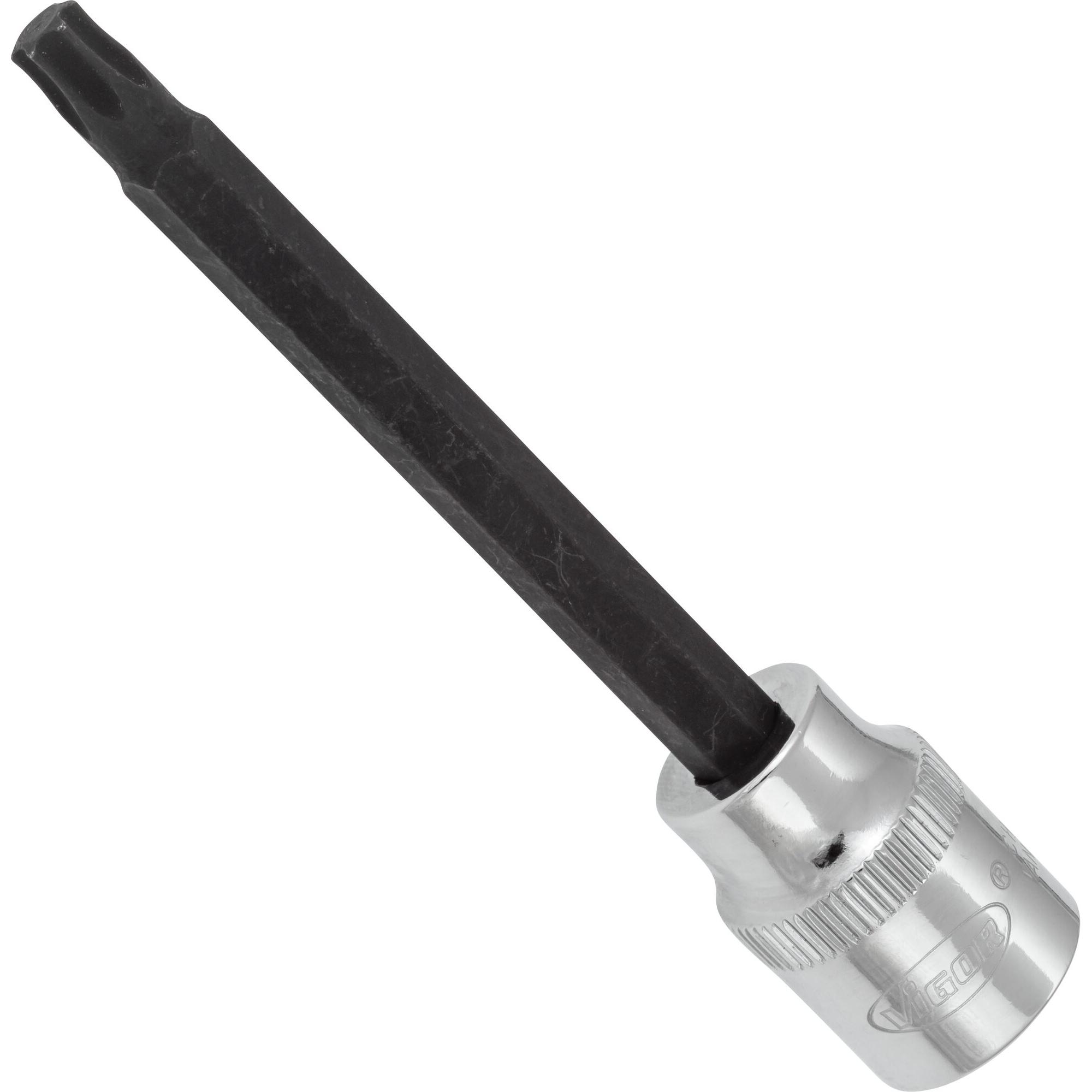 Vigor, Steckschlüssel + Stecknuss, 3/8" TORX-SCHRAUBENDR.EINSATZ T30, 93MM