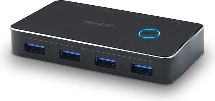 Image du produit Lindy Commutateur de partage USB 3.0 2:4