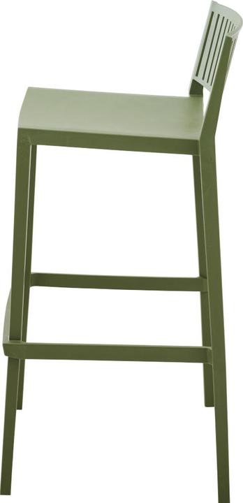 Productafbeelding Siena Garden Lane barkruk, olijfkleur Frame van polypropyleen/glasvezel