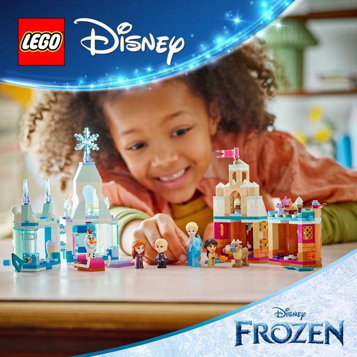 Produktbild LEGO Schloss Arendelle und Elsas Eispalast (43278, LEGO Disney)