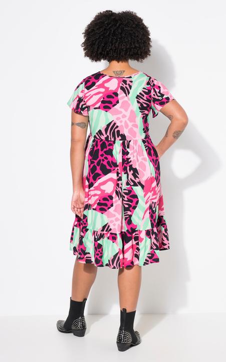 Produktbild Angel of Style Kleid, A-Linie, leuchtender Animal-Patchprint (48)