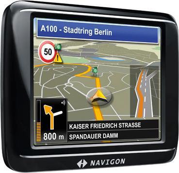 Image du produit Navigon 20 Plus, TMC, cartes d'Europe centrale