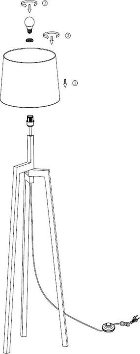 Produktbild Steinhauer Sabi (E27)