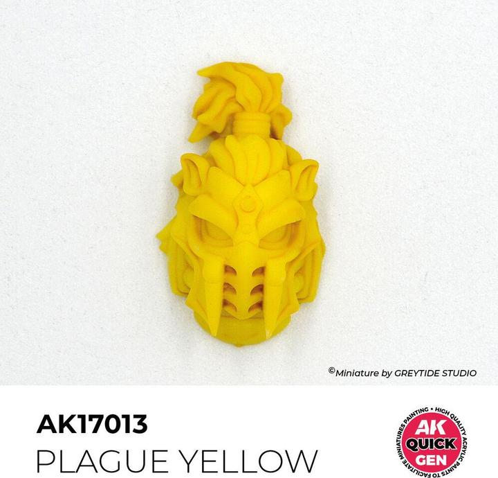 Actual product image AK Interactive Pot de Quick Gen - Plague Yellow (18 ml)