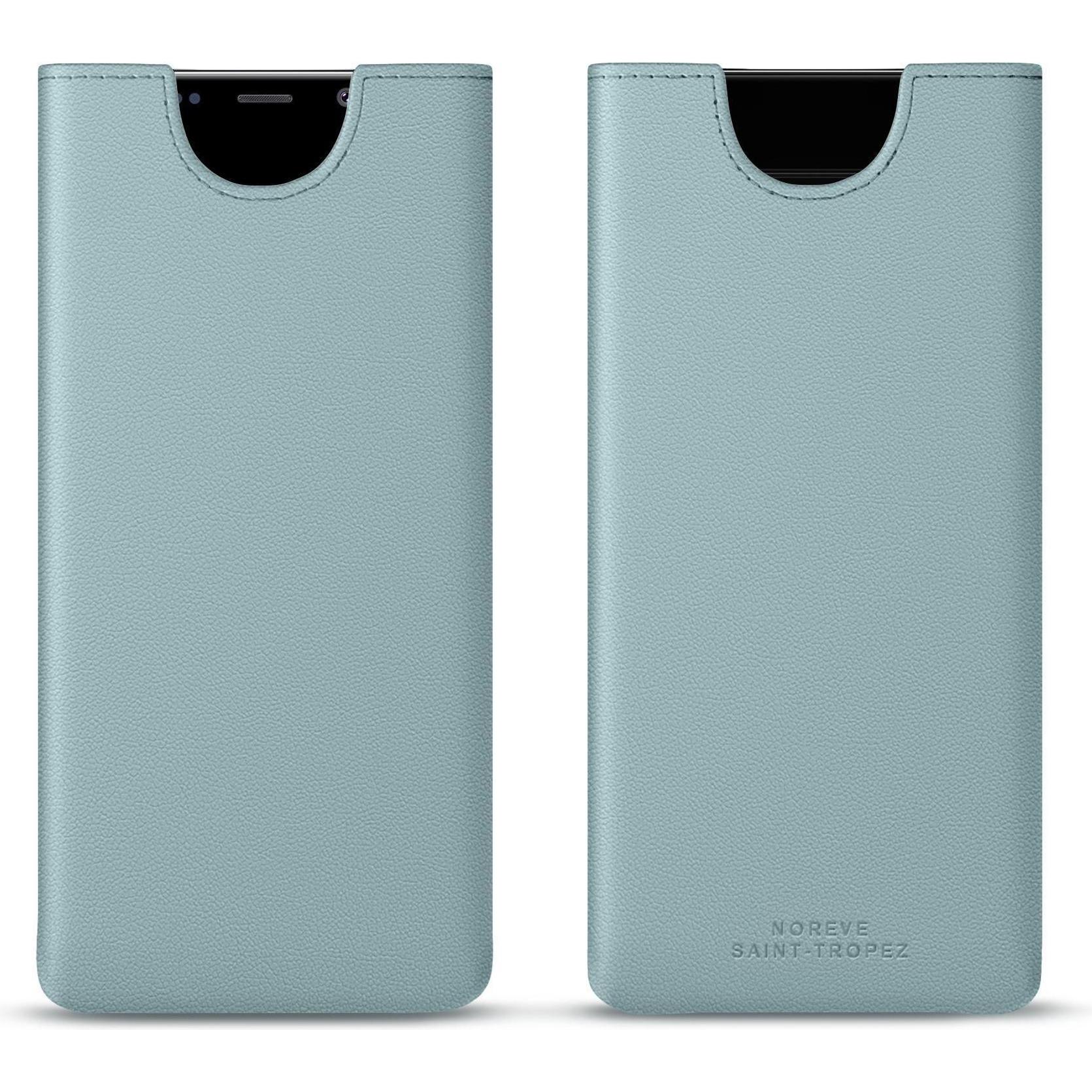 Thumbnail - Noreve Lederschutzhülle (Samsung Galaxy Note 9), Smartphone Hülle, Blau