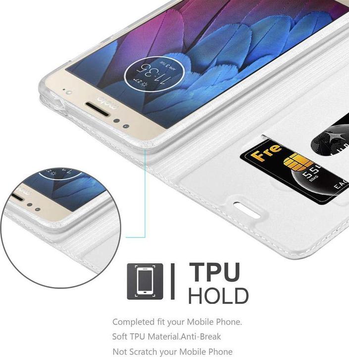 Immagine prodotto Cadorabo Copertina in stile libro di classe (Motorola Moto G5S Plus)