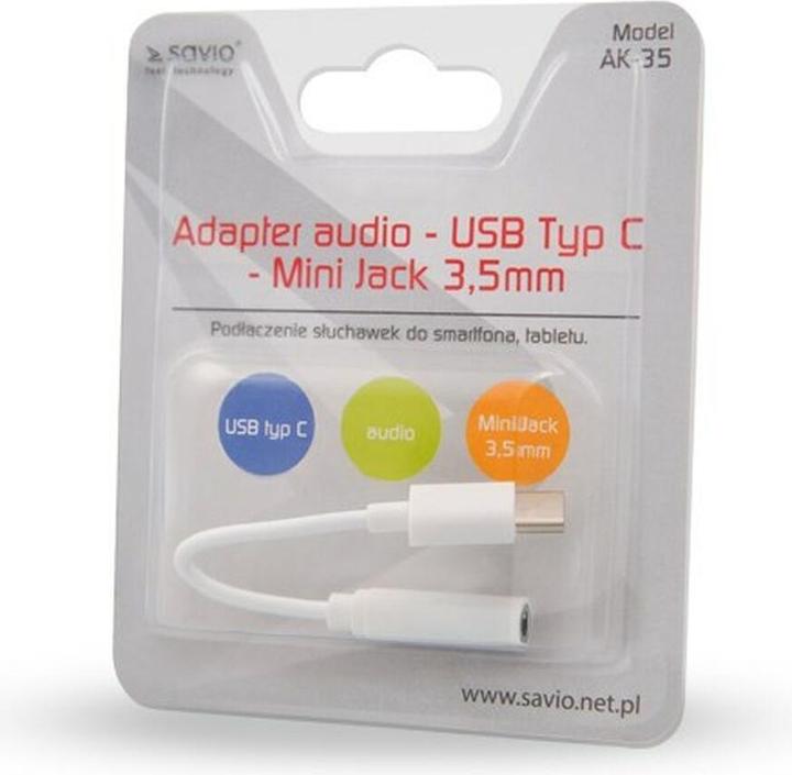 Produktbild Savio AK-35 Handykabel USB C (0.12 m, USB)