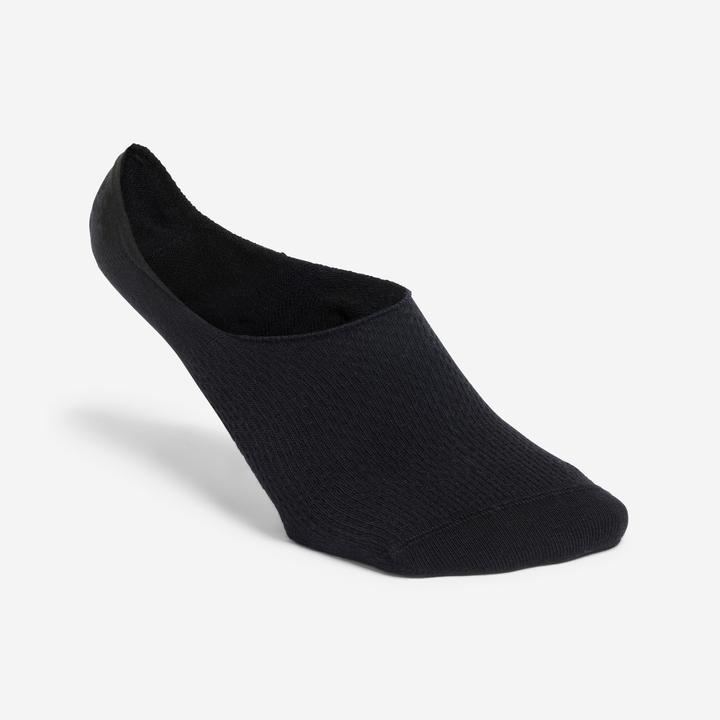 Produktbild Decathlon Socken Invisible 3er-Pack - schwarz (43, 46, 44 - 45)
