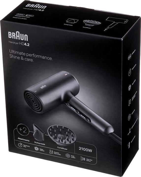 Produktbild Braun HD 4.2 schwarz
