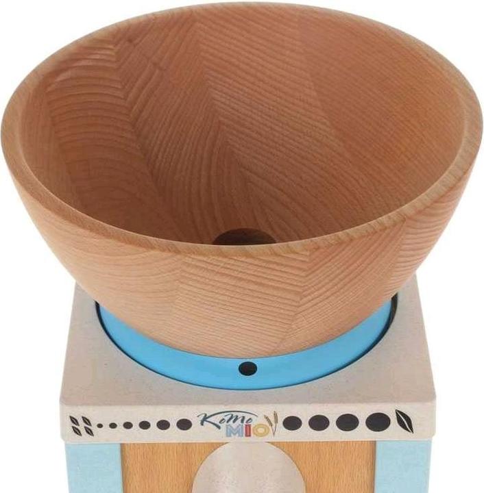 Image du produit Komo Moulin à céréales Mio bleu en hêtre Moteur 400 watts