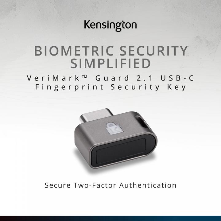 Produktbild Kensington VeriMark Guard 2.1 USB-C Fingerabdruck Key