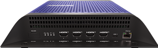 Actual product image BrightSign XC4055 Digital Signage Media Player (8K Player, 4x HDMI Out, Elite HTML, 3D Graphics, Web