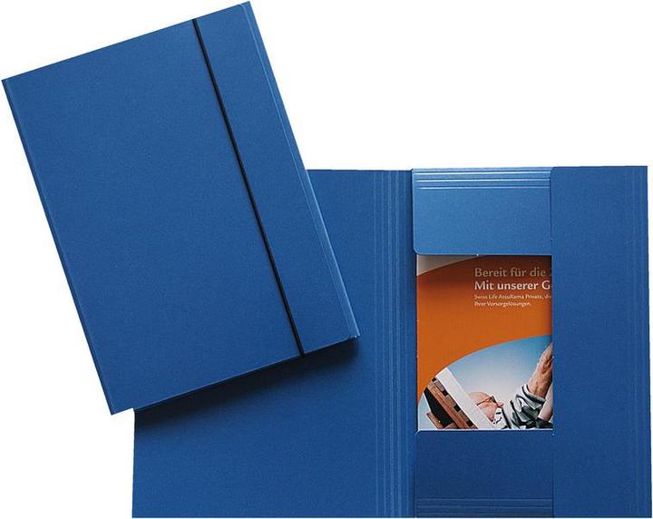 Erola Pressspan-Momentordner A5 mit 3 Einschlagklappen (A5, 1x)