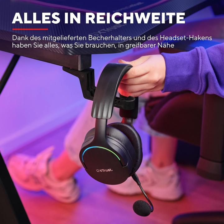 Image du produit Trust Gxt712 Dynamus Gaming Desk