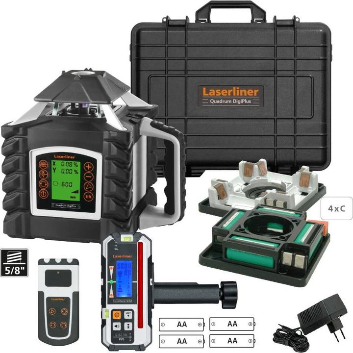 Actual product image Laserliner 053.350A Quadrum DigiPlus M350 S Neigunglaser