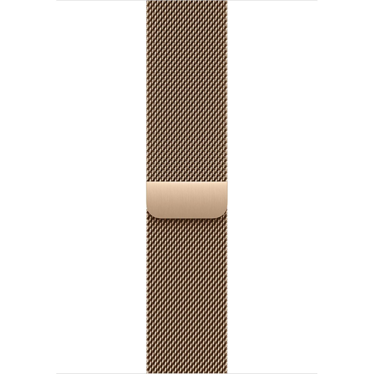 Apple Milanese Loop (46 mm, Edelstahl), Uhrenarmband, Gold