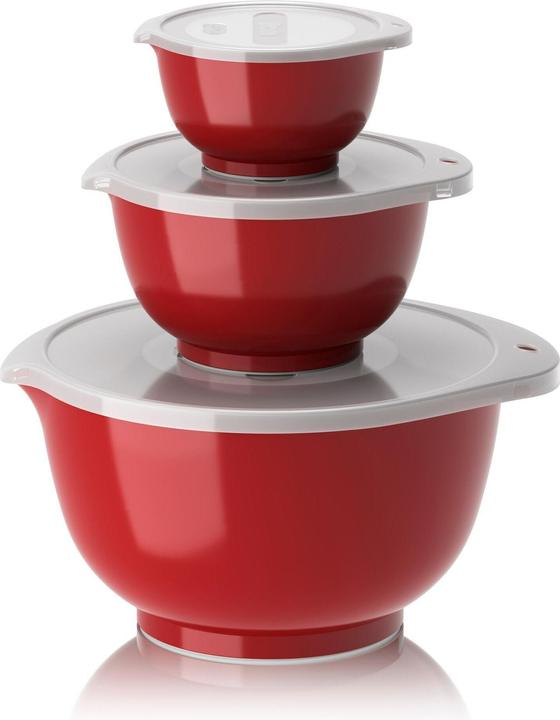 Actual product image Rosti NEW Margrethe set 6-piece 0.25 + 0.75 + 3 litres red (3 l, 6x)