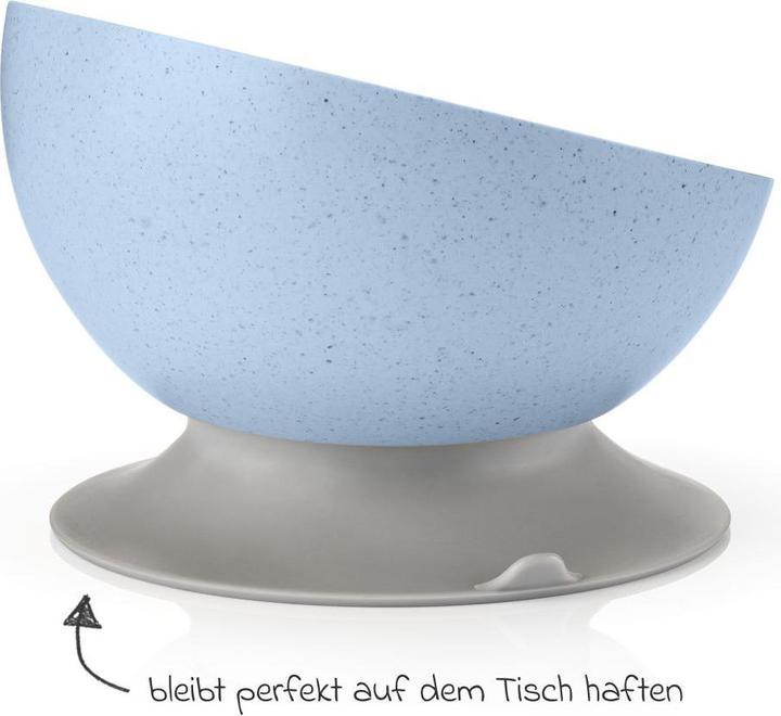 Actual product image Reer Growing Bowl with suction cup blue