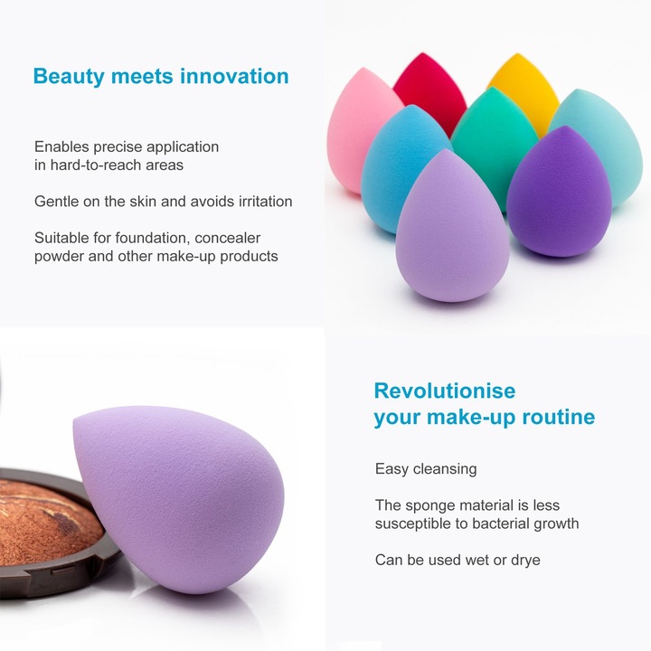 Actual product image Intirilife Make Up Schwamm (5-tlg. Set)