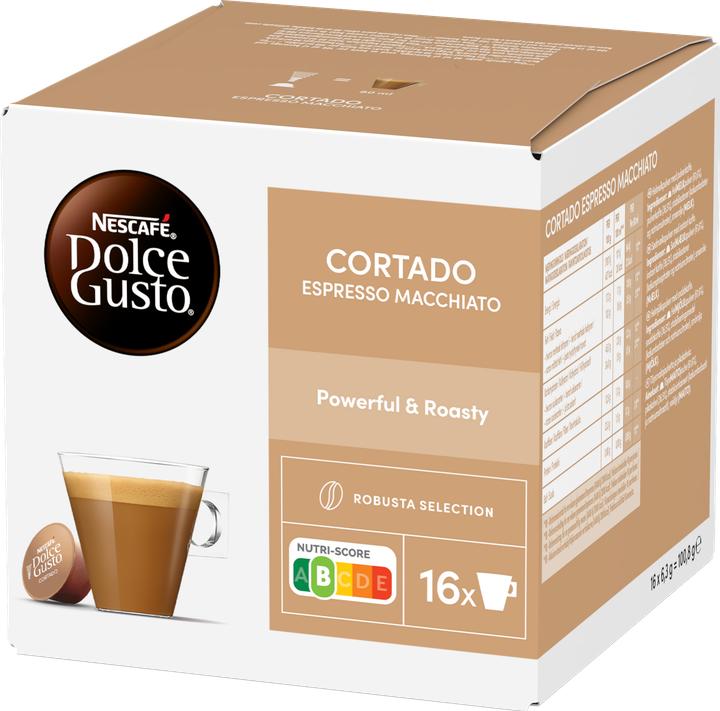 Nescafé Dolce Gusto Cortado Espresso Macchiato (16 x Port.)