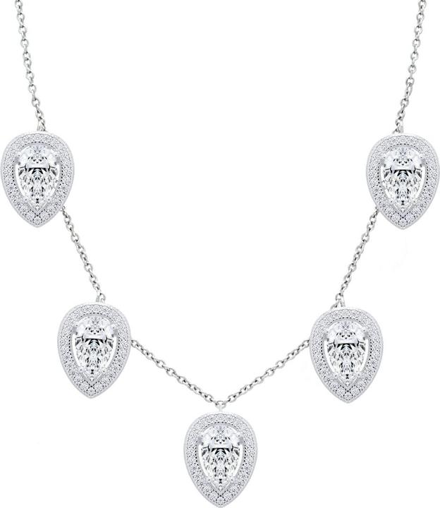 Candy Pivio necklace, 925 sterling silver (925 sterling silver, 38 - 41 cm)
