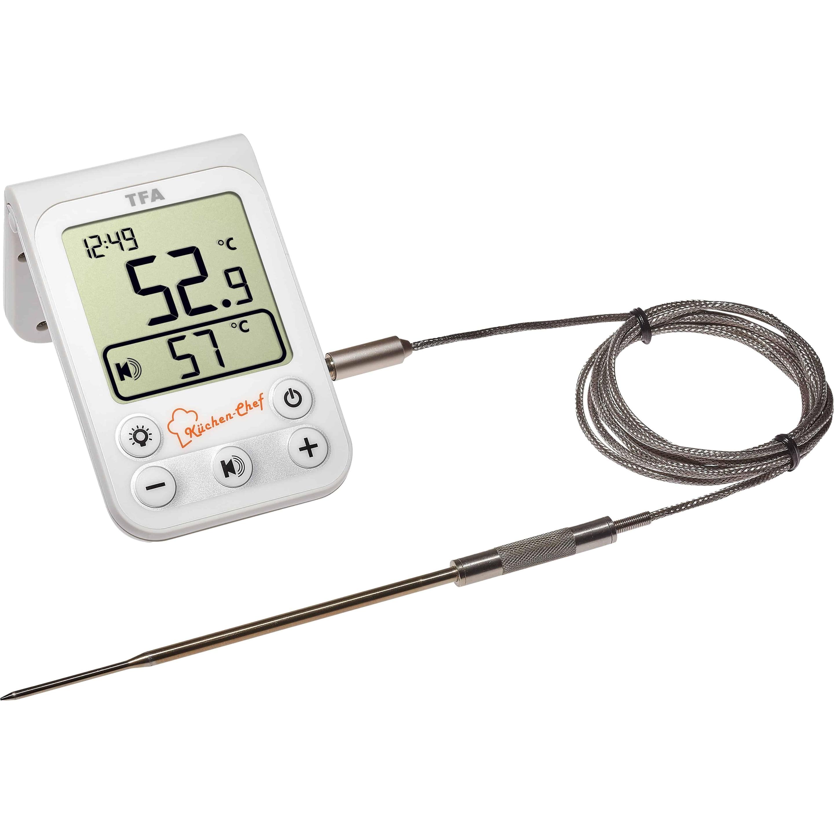 TFA, Grillthermometer, Digitales Grill-Bratenthermometer