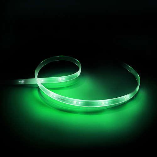 Immagine prodotto Philips Hue Lightstrip Plus (RGBW, 200 cm, Interno)