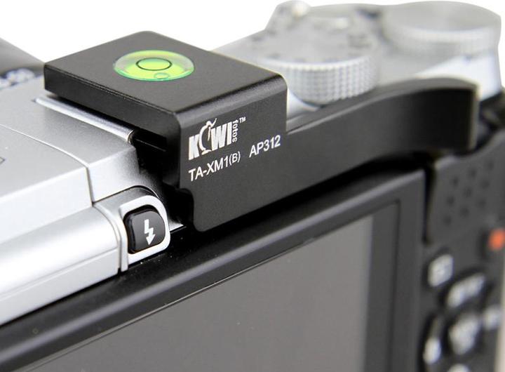 Actual product image Kiwi TA XM1(B) Hot Shoe Thumb Up Grip