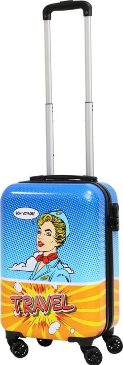 Immagine prodotto ProWorld Trolley, custodia rigida, design retrò (27 l)