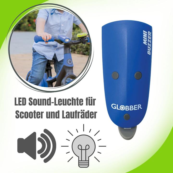 Actual product image Globber Mini Buzzer - LED sound light for scooter