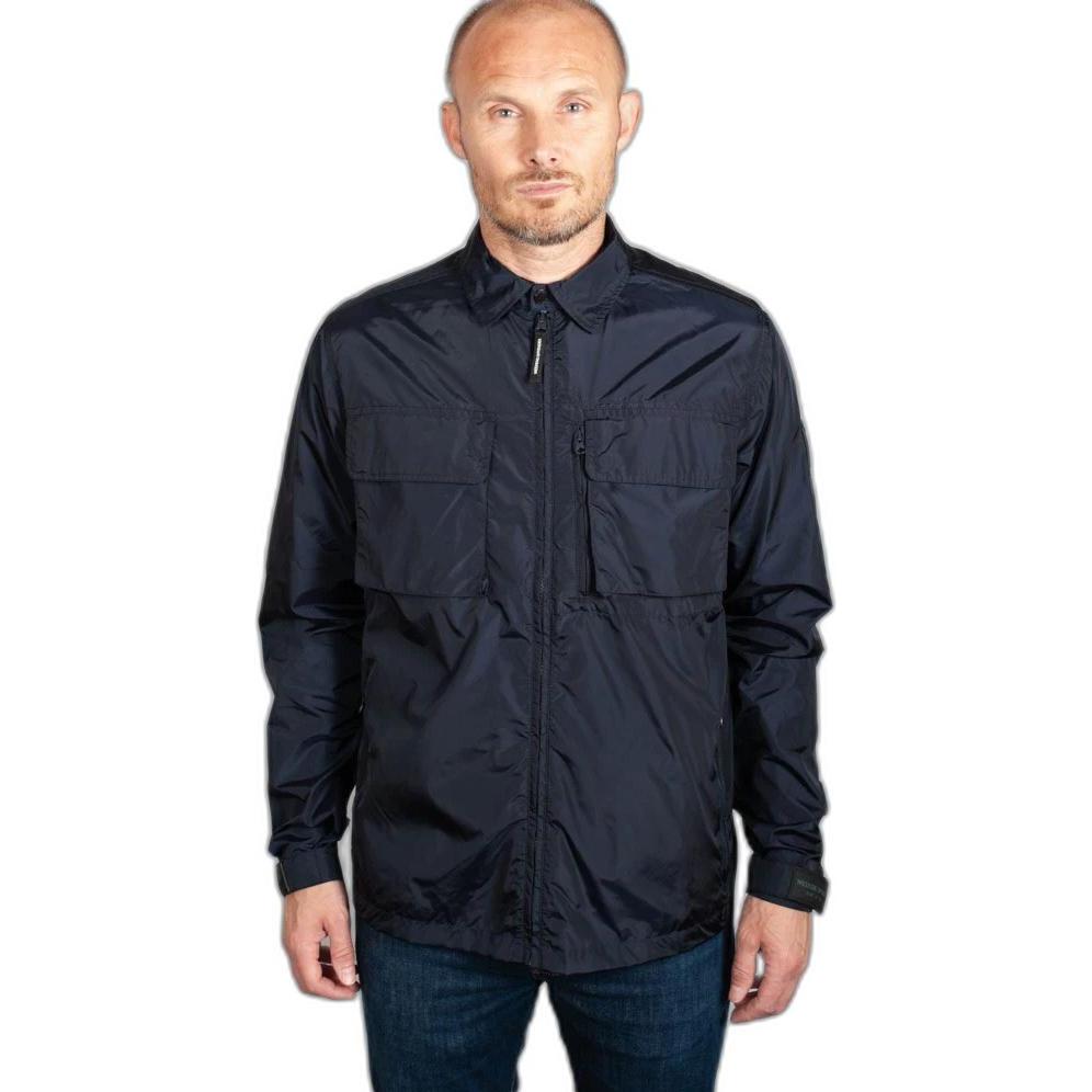 Weekend Offender, Herren, Hemd, überhemd shoemaker, Blau, (XL)