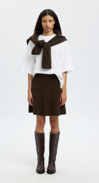 Produktbild Selected Wollmix Strickrock (M)