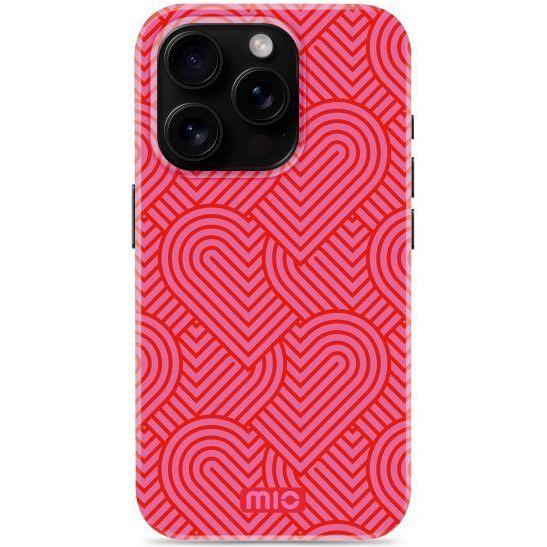 Mio Back panel cover Wild Hearts Magsafe Compatible for iPhone 16 Pro (Apple iPhone 16 Pro), Cover smartphone, Multicolore