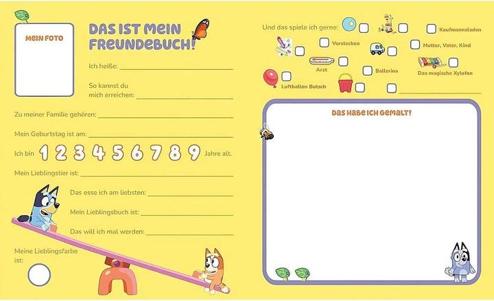 Produktbild Panini Bluey: Meine ersten Freunde (Deutsch, Panini, 2025)