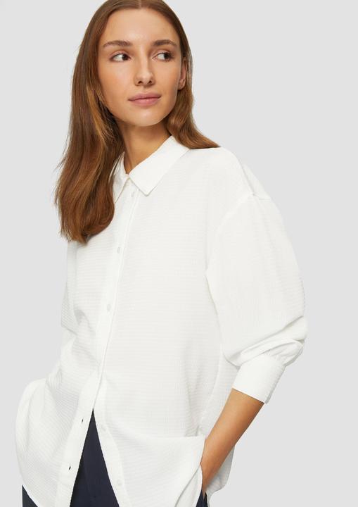 Immagine prodotto S.Oliver Bluse Strukturierte Hemdbluse mit Raffung (44)