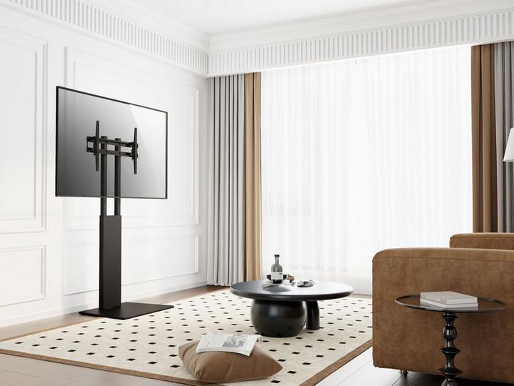 Produktbild equip Bodenstandhalter / 1TFT 1Ablage Höhe (40 kg, 37" - 75")