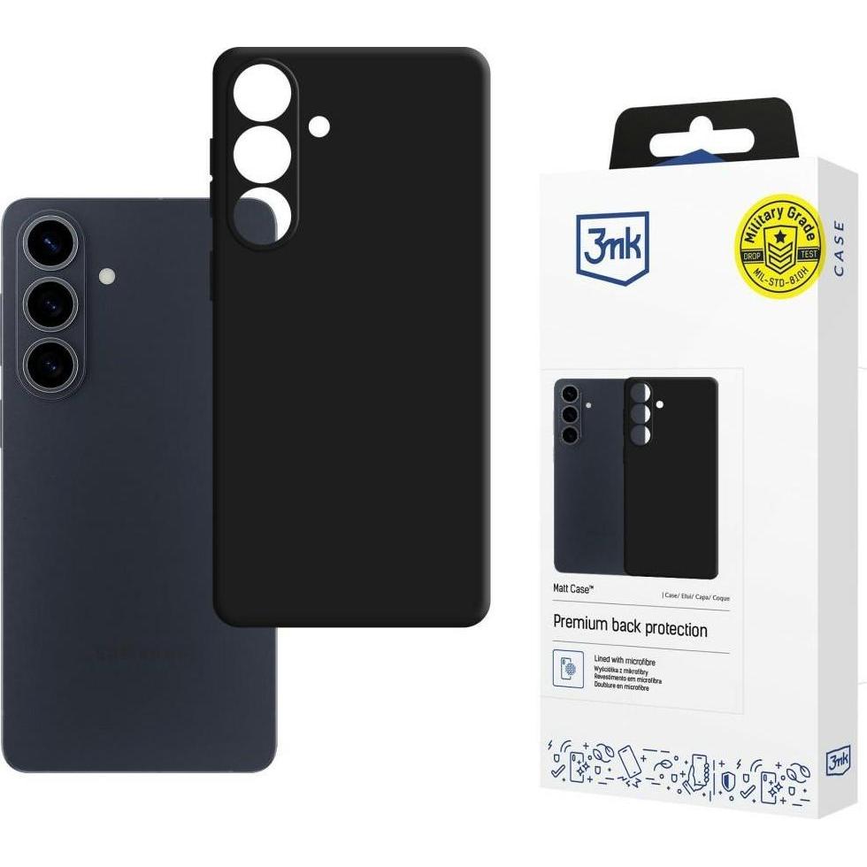 3Mk Nero Ochranný Kryt Matt Case Pro Samsung Galaxy S26+ (Samsung Galaxy S26, Samsung Galaxy S26+), Cover Smartphone,