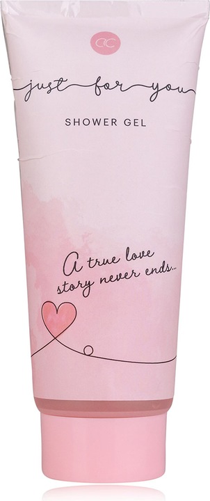 Actual product image Accentra Shower gel JUST FOR YOU in tube, 200ml, fragrance: Rosebud, colour: pink/white, pack of 6/24